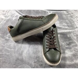 Call It Spring Men's Loftus Oxford Sneakers Size US 9 Hunter Green Vegan Leather